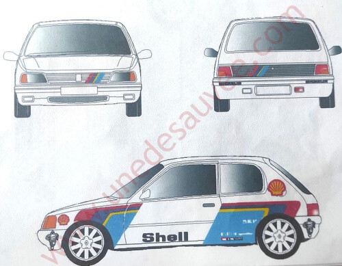 Autocollants stickers peugeot - stickers,