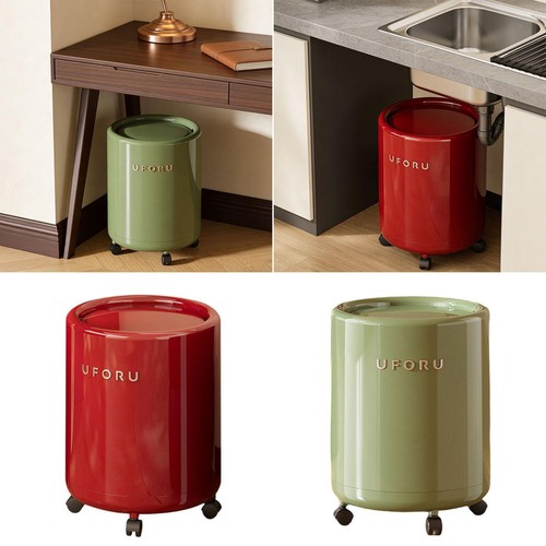 Poubelle roulettes design - poubelle,