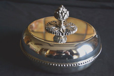 Boite bonbonnière métal argenté puiforcat