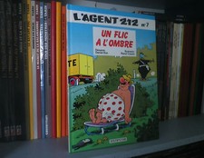 L'AGENT 212, n°7 : Un Flic à l'Ombre - Kox & Cauvin - BD - Jeunesse - Humour