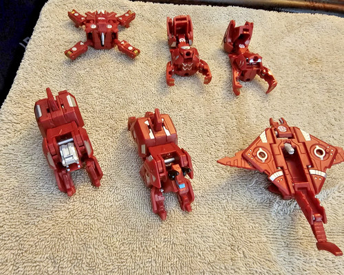 Bakugan pyrus trap lot 6 - bakugan, of