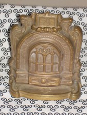 ancien encrier en bronze en