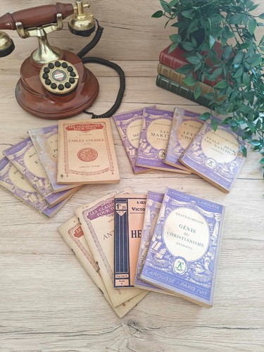 Lot livres anciens classiques - livres,