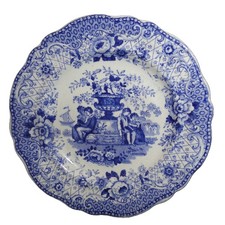 Staffordshire Child Blue Toy