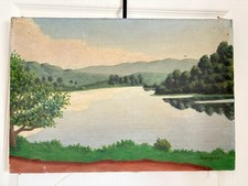 Ancien Tableau Peinture Huile