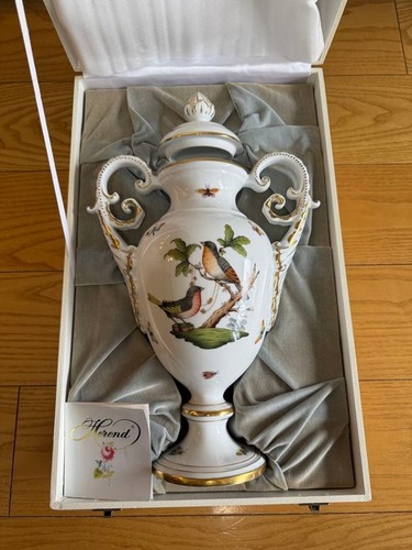 Vase herend rothschild - herend, fleurs
