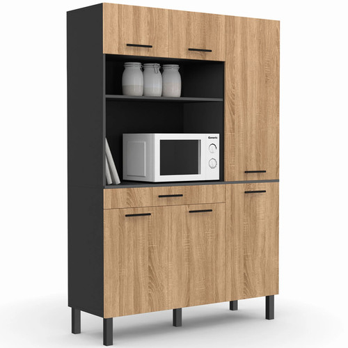 Buffet cuisine avec colonne - buffet,
