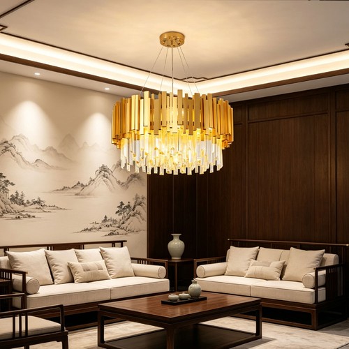 Luxueux lustre moderne led - moderne,
