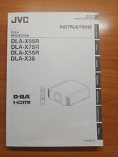 FRENCH MANUAL VIDEO PROJECTOR JVC D-ILA DLA X95R X75R X55R X35