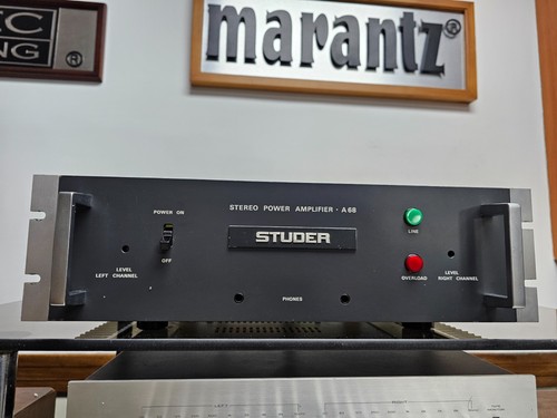 Studer power amp serviced - studer,