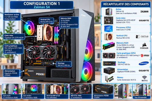 Gamer rgb zalman - rgb,
