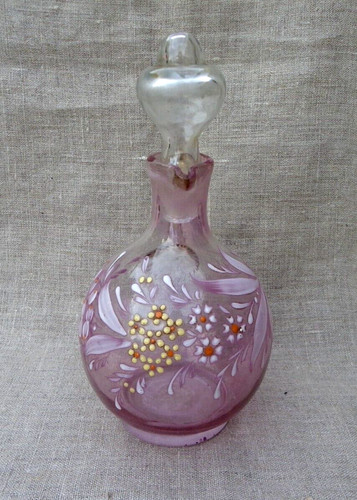 Ancien flacon carafe verre - carafe, en