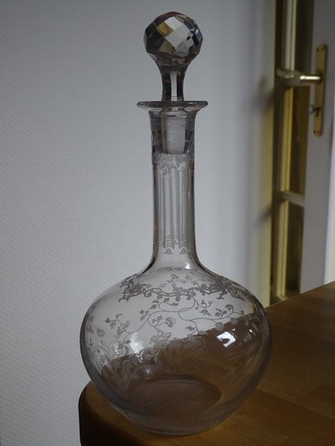 Baccarat ancienne carafe - baccarat, vin