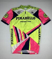 Vintage Giordana x Pinarello Treviso Cycling Jersey Size Medium