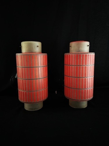 Paire lampadaires années - paire,