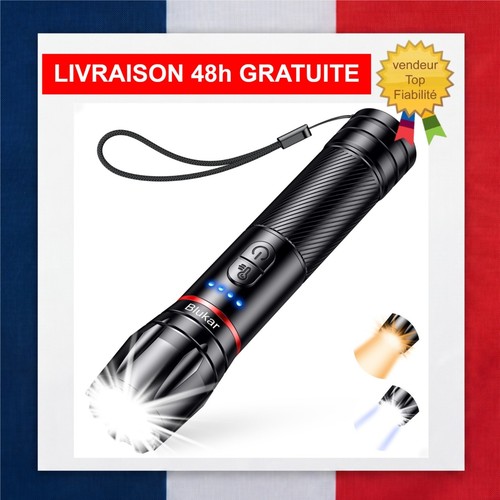 Lampe torche led rechargeable - lampe,