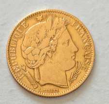 Pièce collection 10 Francs Or