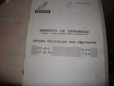 MEMENTO DEPANNAGE PEUGEOT