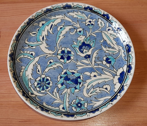 Ancienne assiette faïence - ancienne,