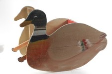 Ancien Jouet En Bois Canard Oiseau Cheval À Bascule Jouet À Bascule