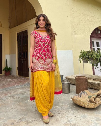 Costume kurti style - style, dhoti