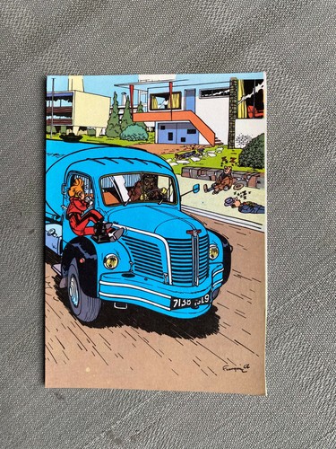 Franquin spirou carte postale - spirou,