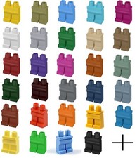 LEGO  970c00 Hips and Legs Plain JAMBES UNIES MONOCOLORE - couleur au choix