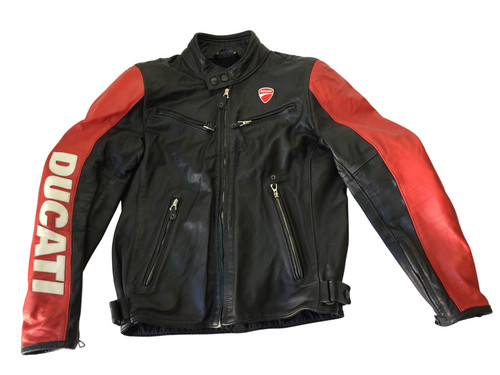 Ducati homme veste cuir taille - cuir,