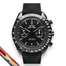 Montre de luxe noire Omega
