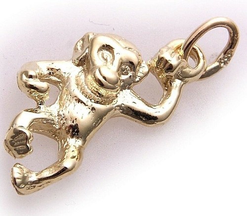 Nouveau pendentif singe or - nouveau, en