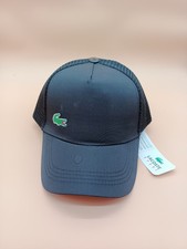 Casquette Lacoste Toile Noir