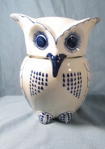 Hibou pot avec - couvercle, tête