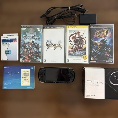 Sony psp 3000 piano noir - psp-3000,