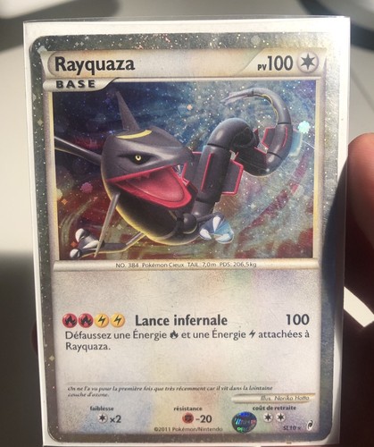 Carte pokémon rayquaza shiny - rayquaza,
