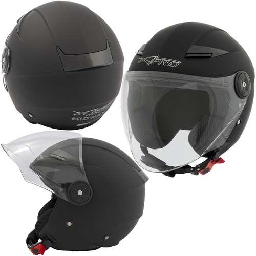 Casque scooter jet - jet, long