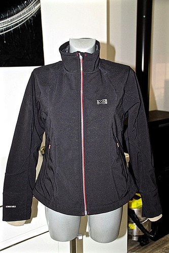 Veste noire doublée - veste, polaire