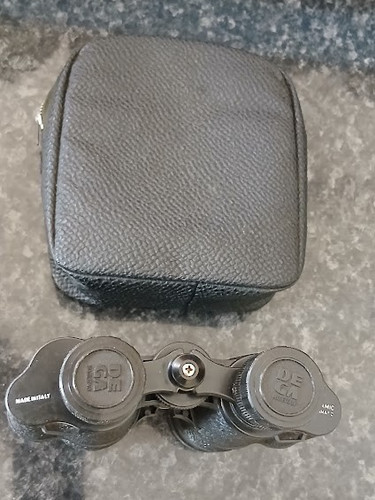 Ancienne paire jumelles - de,
