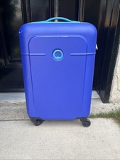 Delsey Paris Christine Hardside Expandable Luggage with Spinner Wheels Purple