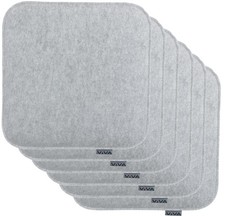 Lot de 6 Coussins d'assise en