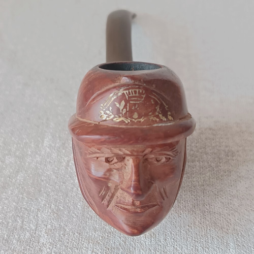 Sapeur pompier pipe courrieu - pompier,