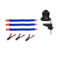 Station de Soudage à Pince de Table avec 3 Bras Flexibles Support de Fer à 8467