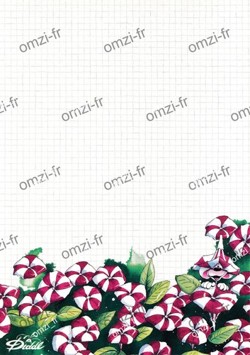 Diddl feuille blanche - feuille,