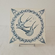 Carreau Décor Hirondelles