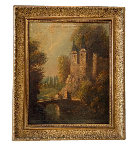 Ancien tableau peinture hst - ancien,
