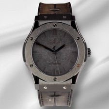 Hublot 45mm Classic Fusion Berluti Black Dial Mens Watch 511.CM.0500.VR.BER16