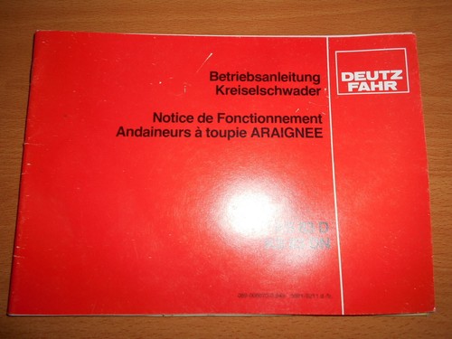 Deutz fahr andaineur toupie - fahr,