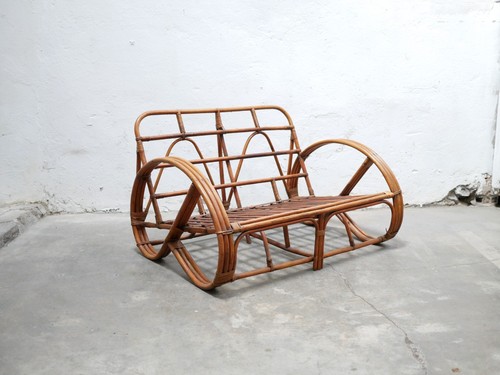 Canapé bretzel vintage - , en