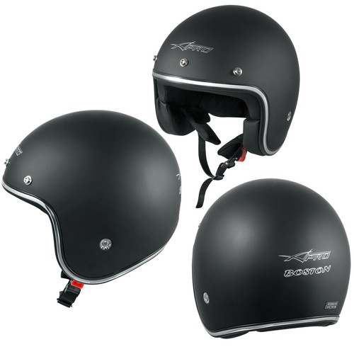 Casque moto jet noir - casque,
