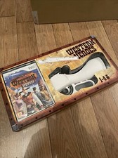 NEUF NEW western heroes + accessoires gun  nintendo WII winchester blanche RARE