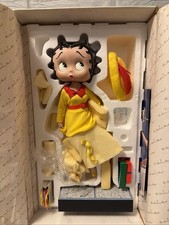 Betty Boop Danbury Mint Shopping Fenzy 16" Porcelain Doll NIB Pudgy Dog 1995